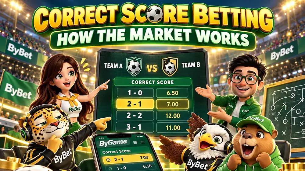 Correct Score Betting | How The Market Works | ByGame